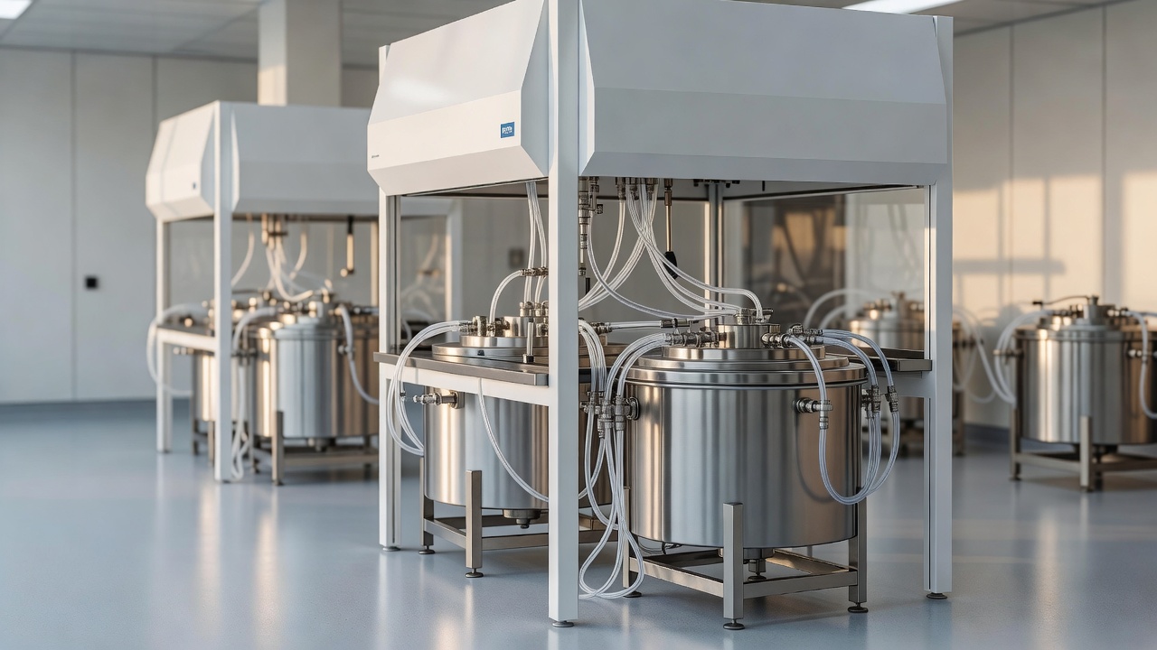 AMB compounding and solution preparation suite